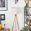 Bassagoda Golvlampa Naturfärger, Svart, 1-ljuskällor