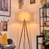 Bassagoda Golvlampa Naturfärger, Svart, 1-ljuskällor