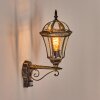 Lavajo Utomhusbelysning, vägglampa utomhus Guld, Svart, 1-ljuskällor, Rörelsedetektor