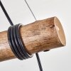 Koyoto Pendellampa, kullampa, Pendelbelysning Naturfärger, Svart, 4-ljuskällor