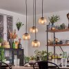 Koyoto Pendellampa, kullampa, Pendelbelysning Amber, Klart, 4-ljuskällor