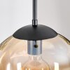 Gastor Pendellampa, kullampa, Pendelbelysning Amber, Klart, 1-ljuskällor