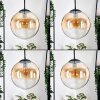 Gastor Pendellampa, kullampa, Pendelbelysning Amber, Klart, 3-ljuskällor