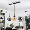 Gastor Pendellampa, kullampa, Pendelbelysning Amber, Rökfärger, 3-ljuskällor