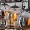Gastor Pendellampa, kullampa, Pendelbelysning Amber, Rökfärger, 3-ljuskällor