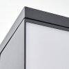 Pocilgas vägglampa utomhus, Väggspotlight LED Antracit, 1-ljuskällor, Rörelsedetektor