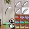 Sneslev Skrivbordslampa, Bordslampa LED Silver, 1-ljuskällor, Färgväxlare
