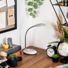 Sneslev Skrivbordslampa, Bordslampa LED Silver, 1-ljuskällor, Färgväxlare