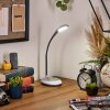 Sneslev Skrivbordslampa, Bordslampa LED Silver, 1-ljuskällor, Färgväxlare