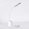 Debelmose Skrivbordslampa, Bordslampa LED Vit, 1-ljuskällor