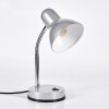 Werup Bordslampa, Läslampa Silver, 1-ljuskällor