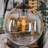 Gastor Pendellampa, kullampa, Pendelbelysning Amber, Klart, 5-ljuskällor