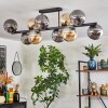 Gastor Taklampa, kullampa Amber, Rökfärger, 10-ljuskällor