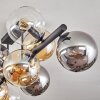 Gastor Taklampa, kullampa Amber, Klart, Rökfärger, 10-ljuskällor