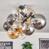 Gastor Taklampa, kullampa Amber, Klart, Rökfärger, 10-ljuskällor