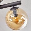 Gastor Taklampa, kullampa Amber, Rökfärger, 10-ljuskällor