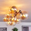 Gastor Taklampa, kullampa Amber, Klart, 10-ljuskällor