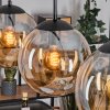 Gastor Pendellampa, kullampa, Pendelbelysning Amber, 4-ljuskällor