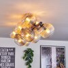 Gastor Taklampa, kullampa Amber, Klart, Rökfärger, 10-ljuskällor