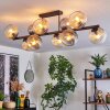 Gastor Taklampa, kullampa Amber, Klart, Rökfärger, 10-ljuskällor