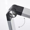 Pedreiras Skrivbordslampa, Bordslampa, Läslampa LED Svart, Silver, 1-ljuskällor