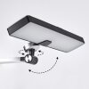 Pedreiras Skrivbordslampa, Bordslampa, Läslampa LED Svart, Silver, 1-ljuskällor