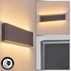 Gamas vägglampa utomhus, badrumslampa, Vägglampa, Väggspotlight Antracit, 1-ljuskällor