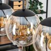 Gastor Pendellampa, kullampa, Pendelbelysning Amber, Klart, 4-ljuskällor