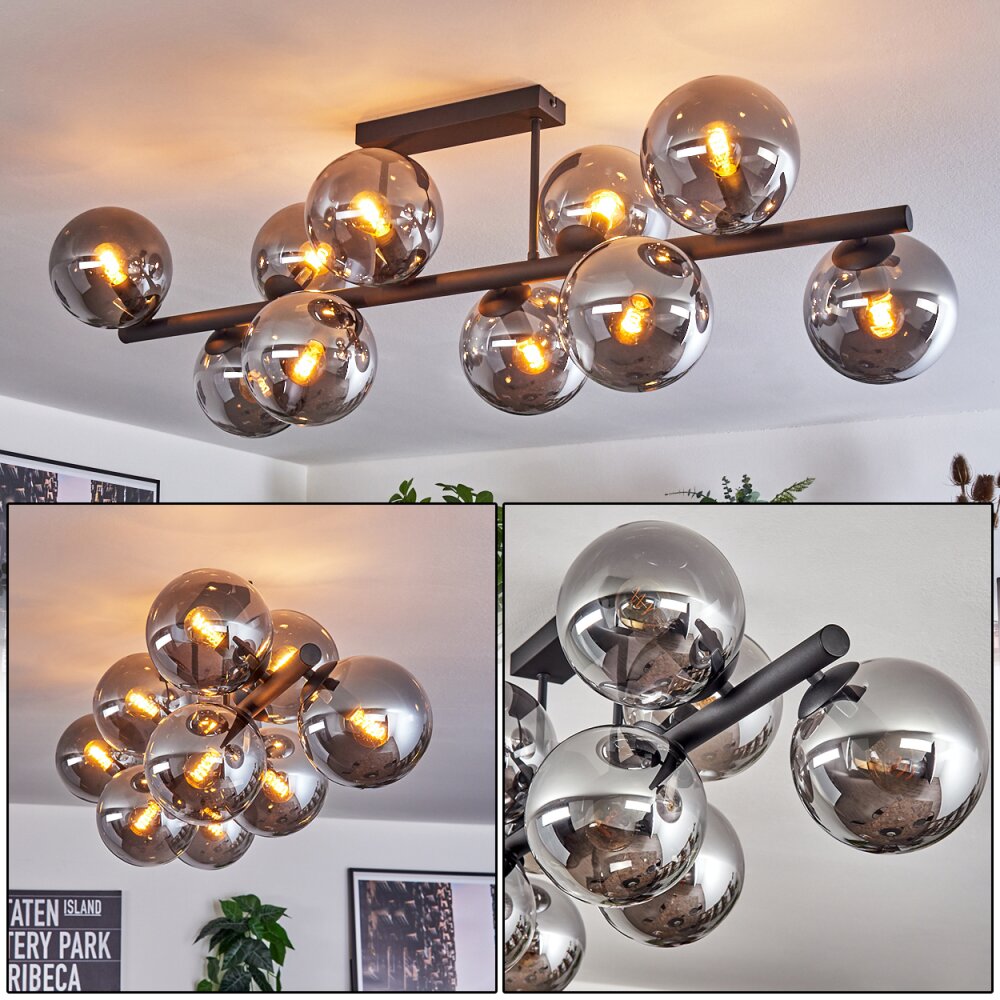 Gastor Taklampa, kullampa Rökfärger, 10-ljuskällor main product photo