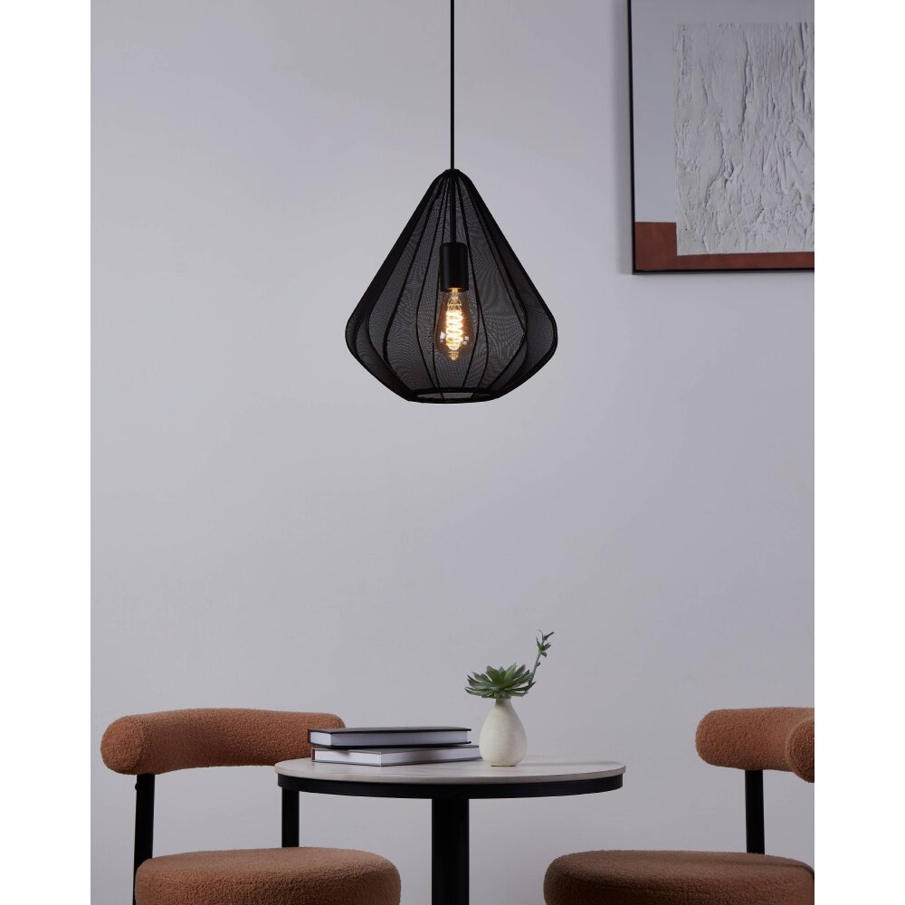 Eglo DOLWEN Pendellampa Svart, 1-ljuskällor main product photo