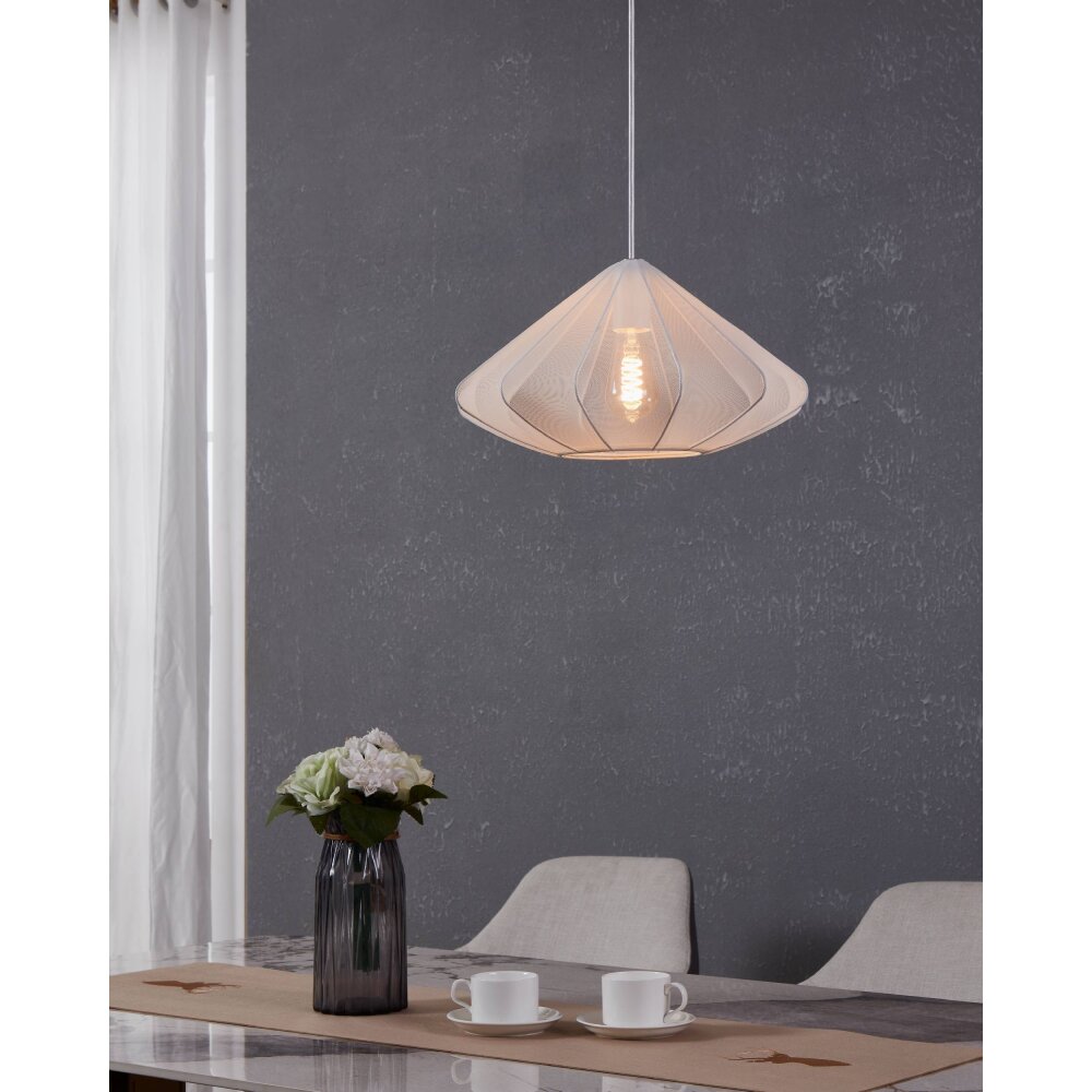 Eglo DOLWEN Pendellampa Vit, 1-ljuskällor main product photo