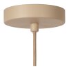 Lucide CORINA Pendelbelysning Beige, 1-ljuskällor