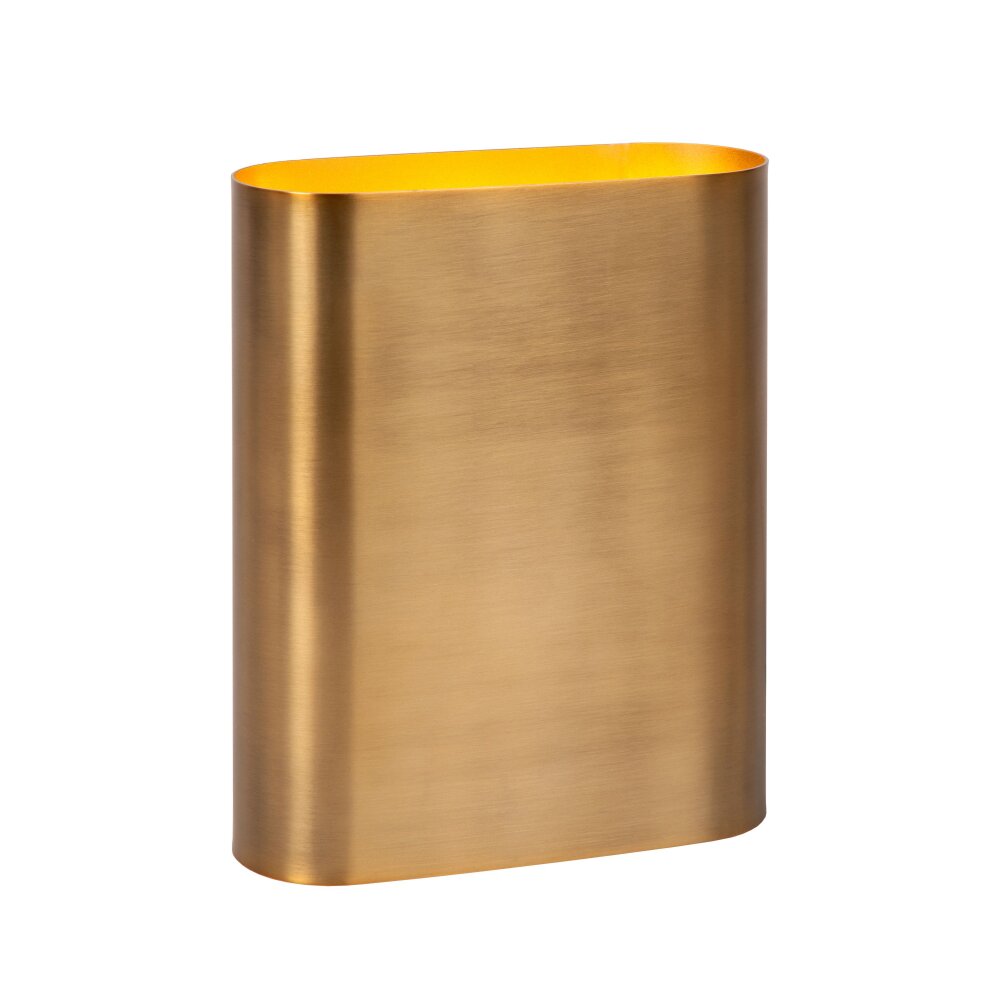 Lucide OVALIS Vägglampa Mässing, 2-ljuskällor main product photo