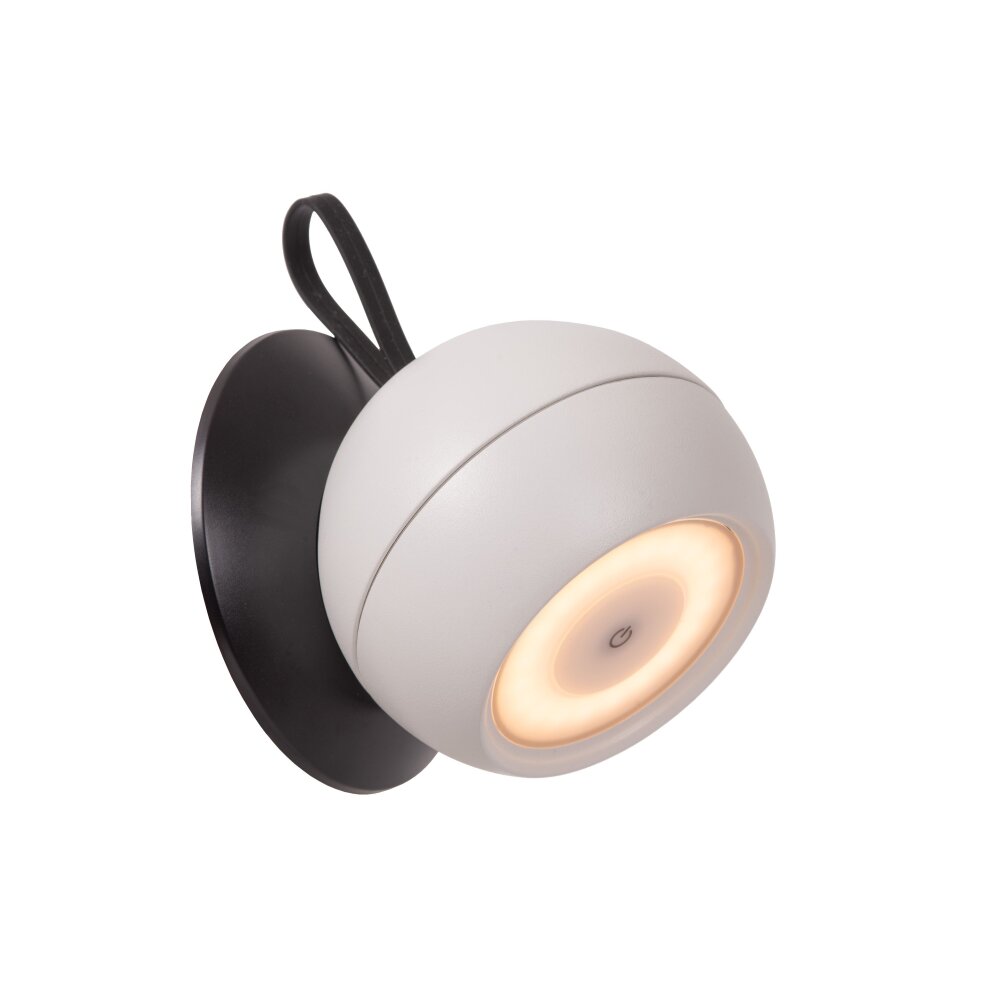 Lucide LUNEX vägglampa utomhus LED Svart, 1-ljuskällor main product photo