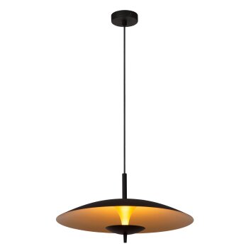 Lucide VULCAN Pendelbelysning LED Svart, 1-ljuskällor Lucide VULCAN Pendelbelysning LED Svart, 1-ljuskällor