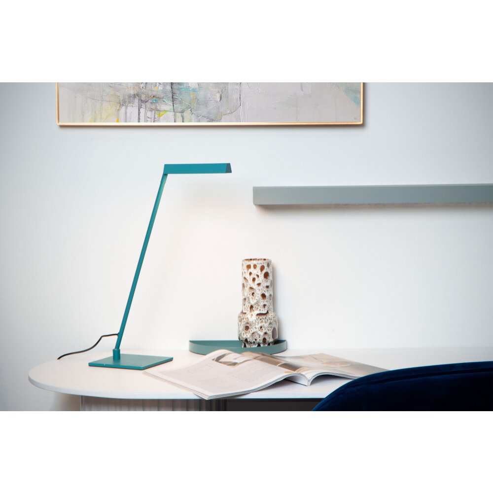 Lucide LAVALE Bordslampa LED Blå, 1-ljuskällor main product photo