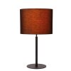 Lucide MAYA Bordslampa Svart, 1-ljuskällor