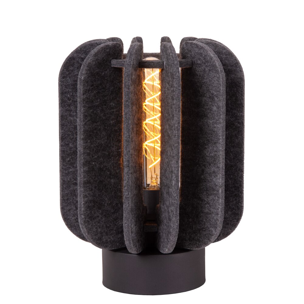 Lucide RAFAL Bordslampa Svart, 1-ljuskällor main product photo