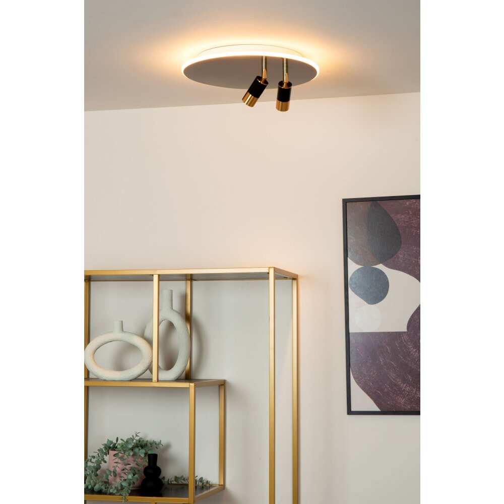 Lucide JUBEL Taklampa LED Krom, 2-ljuskällor main product photo