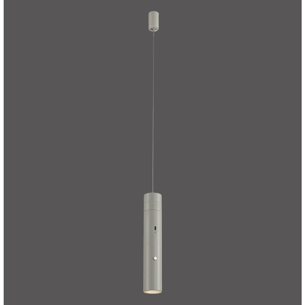 Leuchten Direkt ATTACH Pendelbelysning LED Grått, 1-ljuskällor main product photo