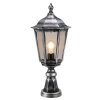 LCD Arrach Golvlampa Svart, Silver, 1-ljuskällor
