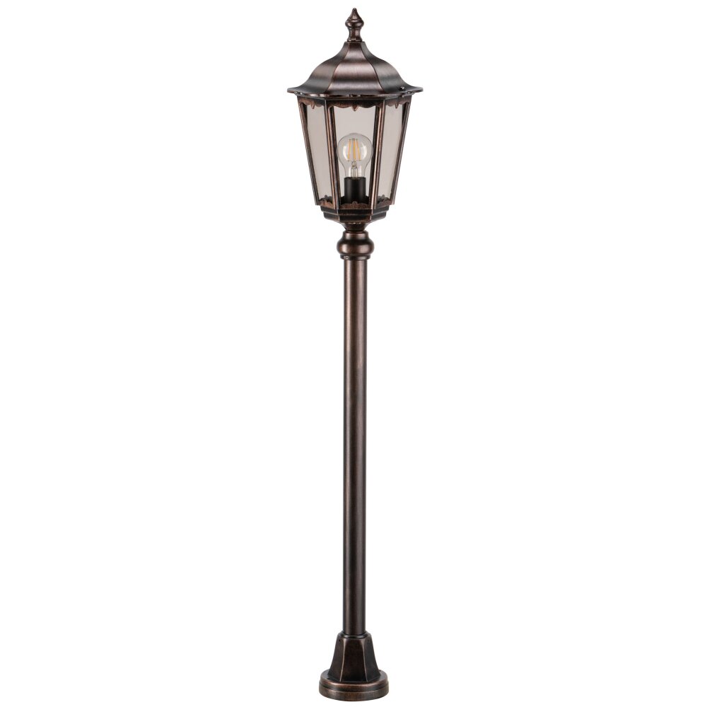 LCD Arrach Golvlampa Kopparfärg, Svart, 1-ljuskällor main product photo