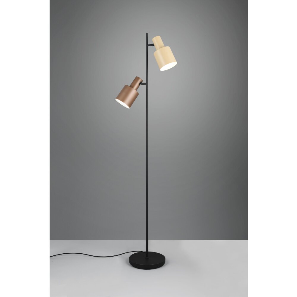 Trio Agudo Golvlampa färgglada, 2-ljuskällor main product photo