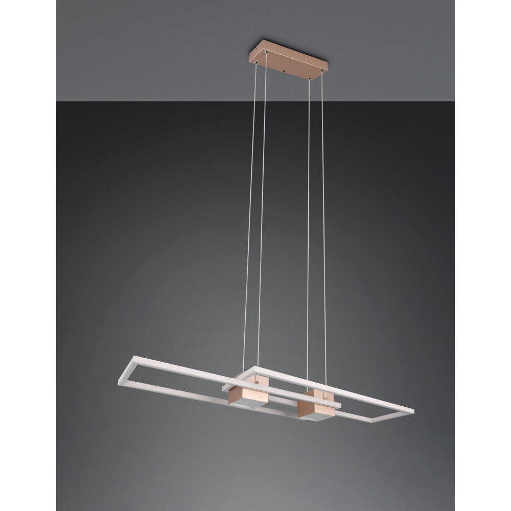 Trio ALBANY Pendelbelysning LED Brun, 1-ljuskällor, Fjärrkontroll main product photo