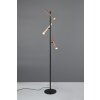 Trio Lampor Fiato Golvlampa LED Svart, 3-ljuskällor