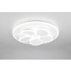 Trio Mandala Taklampa LED Vit, 1-ljuskällor, Fjärrkontroll