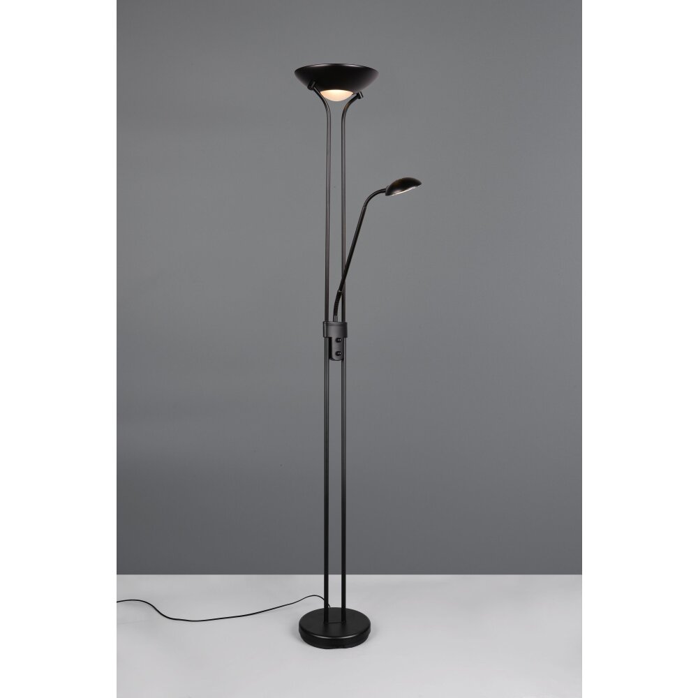 Reality Spock Golvlampa LED Svart, 2-ljuskällor main product photo