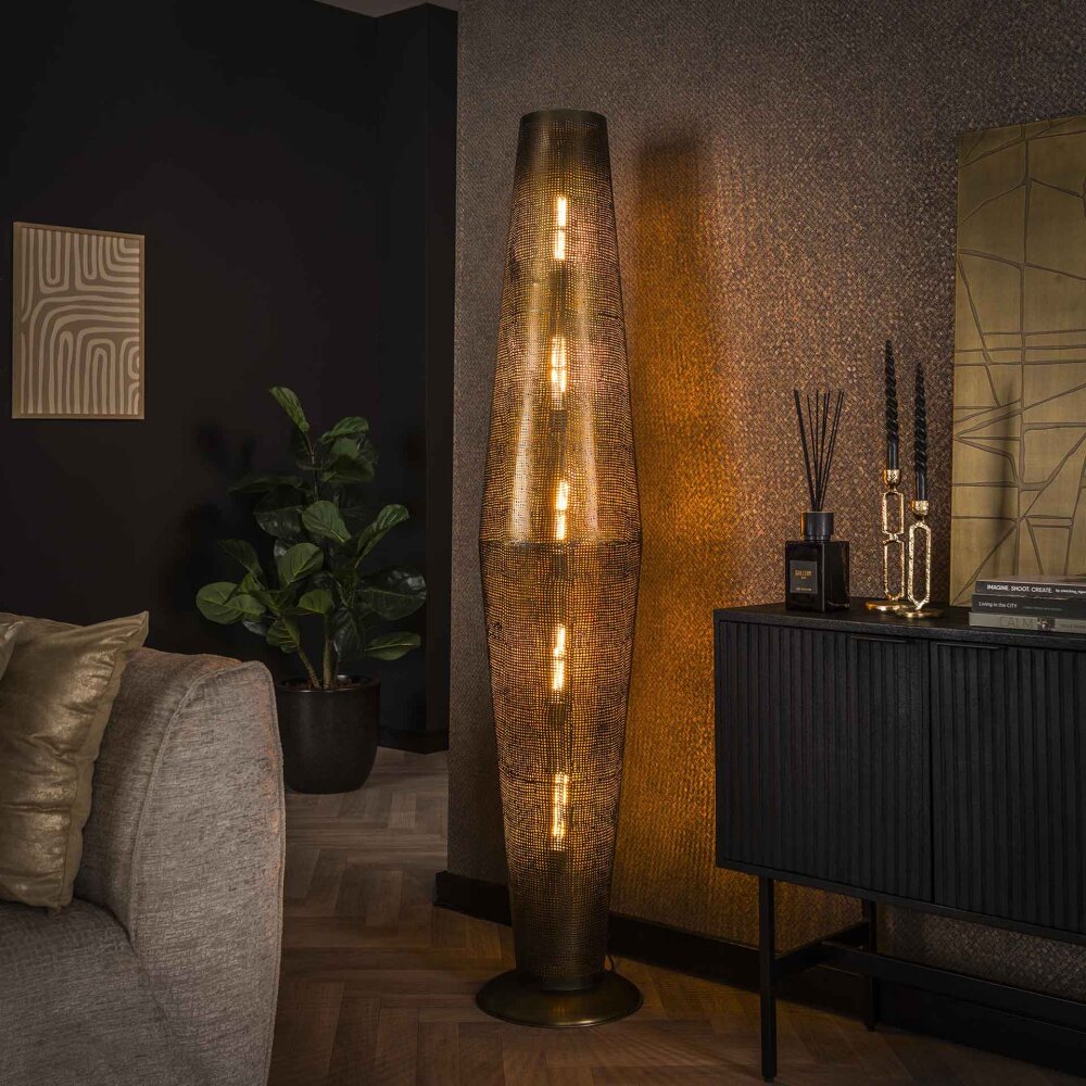 Cosmic Golvlampa Brons, 5-ljuskällor main product photo