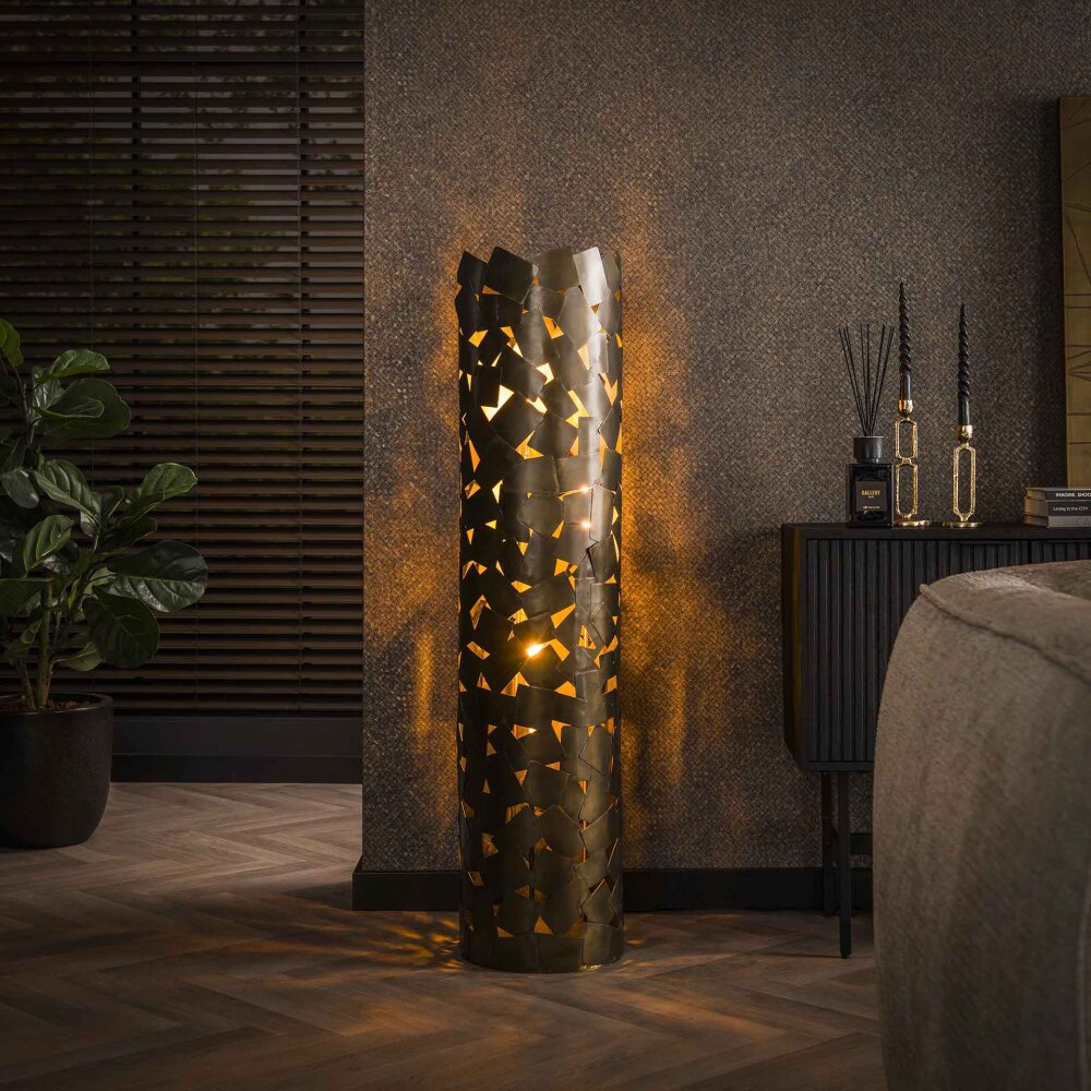 Favsing Golvlampa Brons, 2-ljuskällor main product photo
