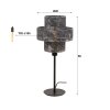 Reimonde Bordslampa Brun, Svart, 1-ljuskällor